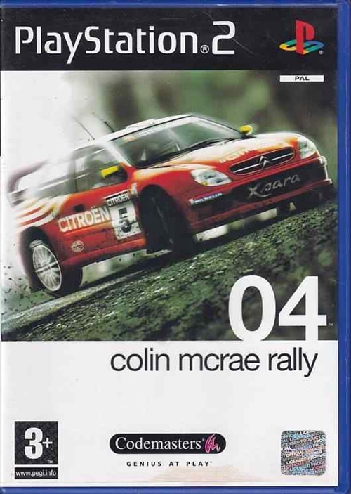 Colin McRae Rally 04 - PS2 (B Grade) (Genbrug)
